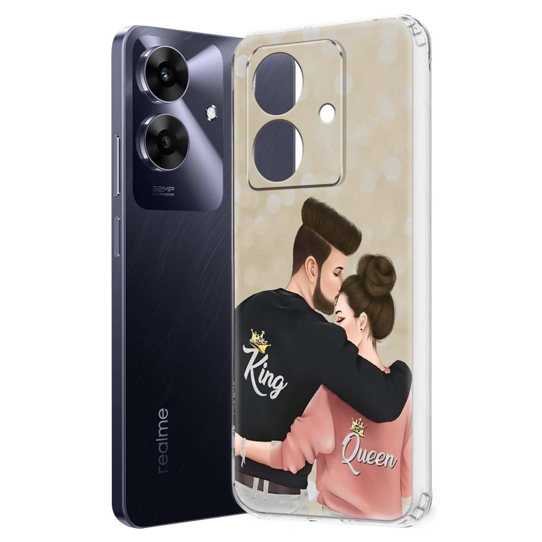 Fashionury Silicone Designer Printed Back Case Cover for realme NARZO realme NARZO N61