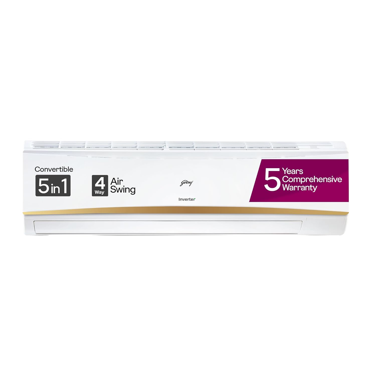 Godrej 2.5 Ton 3 Star, 5 Years Comprehensive Warranty, AI Window Air Conditioner #1 bestseller