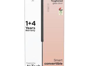 LG 630 L Frost-Free Inverter Wi-Fi InstaView Side-by-Side Refrigerator (Matte Black