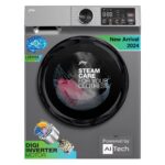 Samsung 8 Kg 5 Star AI EcoBubble Wi-Fi Front Load Washing Machine