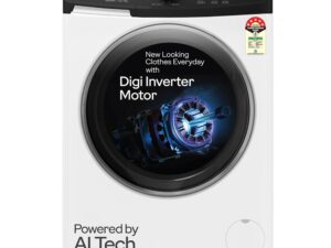 LG 9 Kg 5 Star AI Direct Drive Steam Wi-Fi Front Load Washing Machine