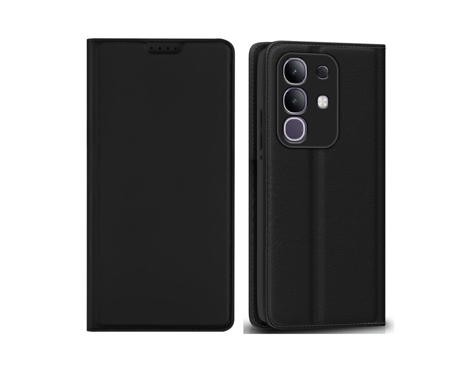 Helix Leather Flip Cover for iQOO Z10x 5G / Vivo iQOO Z10x 5G