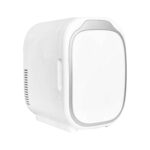 Avira 8 L Mini Fridge Portable Compact Refrigerator (White)