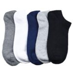 SJeware 12 Pairs Solid Cotton Ankle Length Socks