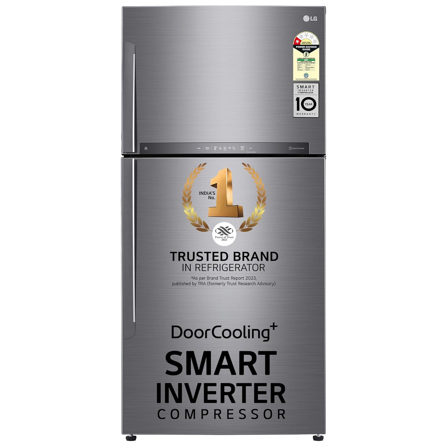 LG 592 L 1 Star Frost Free Inverter Wi-Fi Double LG 630 L Frost-Free Inverter Wi-Fi InstaView Side-by-Side Refrigerator (Matte Black