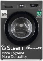 Samsung 8 Kg 5 Star AI EcoBubble Wi-Fi Front Load Washing Machine