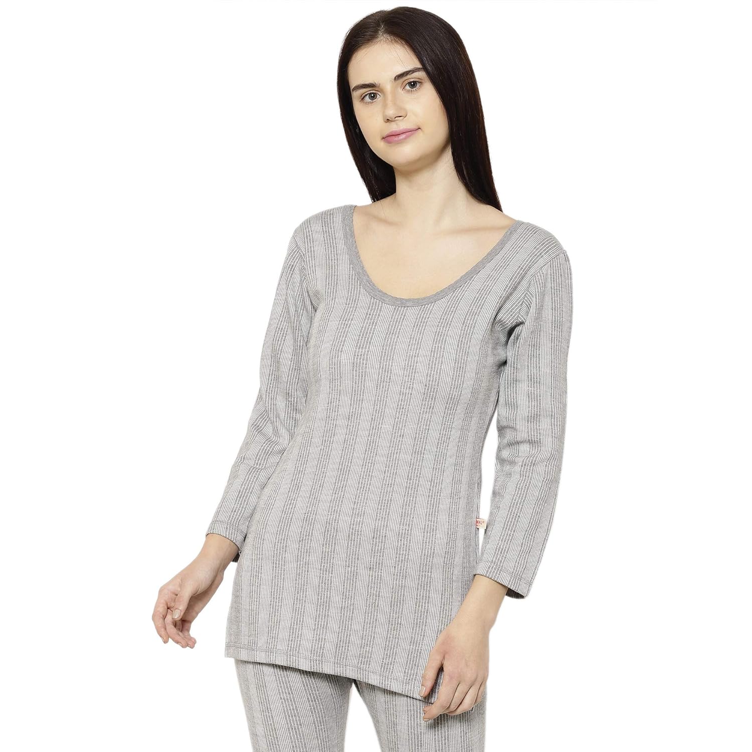 Mack Jonney Thermal Regular Fit Top for Women-Thermal__Regular Fit Topmlng__01-P Jockey Women’s Super Combed Cotton Rich Thermal Top