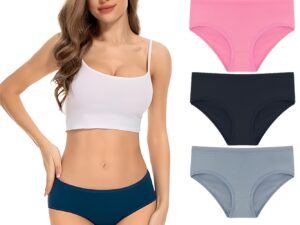 Jockey Women Cotton Hipster Brief (Pack of 3)