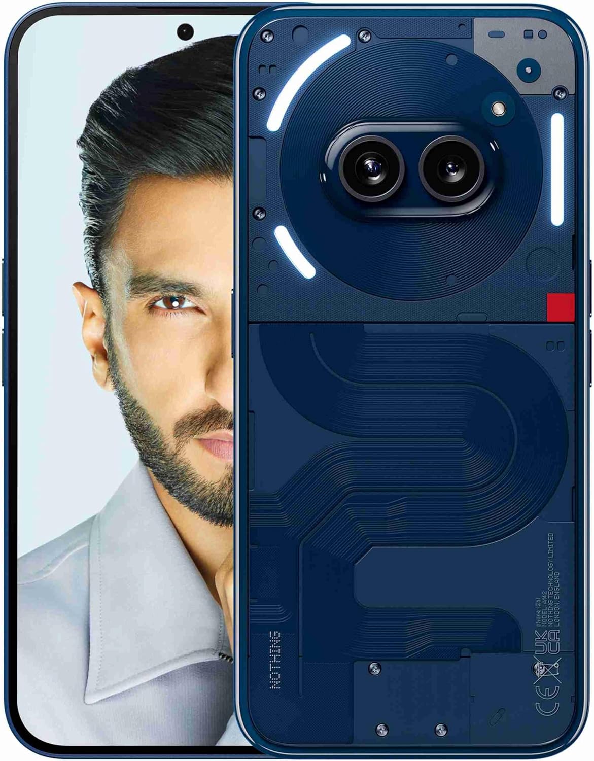 Nothing Phone (2a) 5G (Blue, 12GB RAM, 256GB Storage) | 16GB