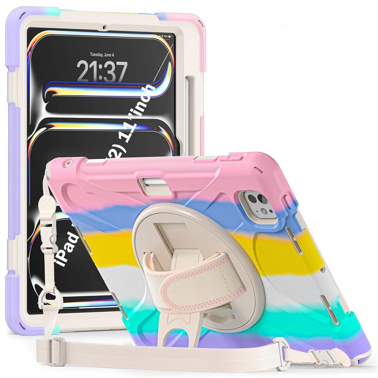 ProElite Cover for Apple iPad Pro 11 2024 M4 Case, Apple M4