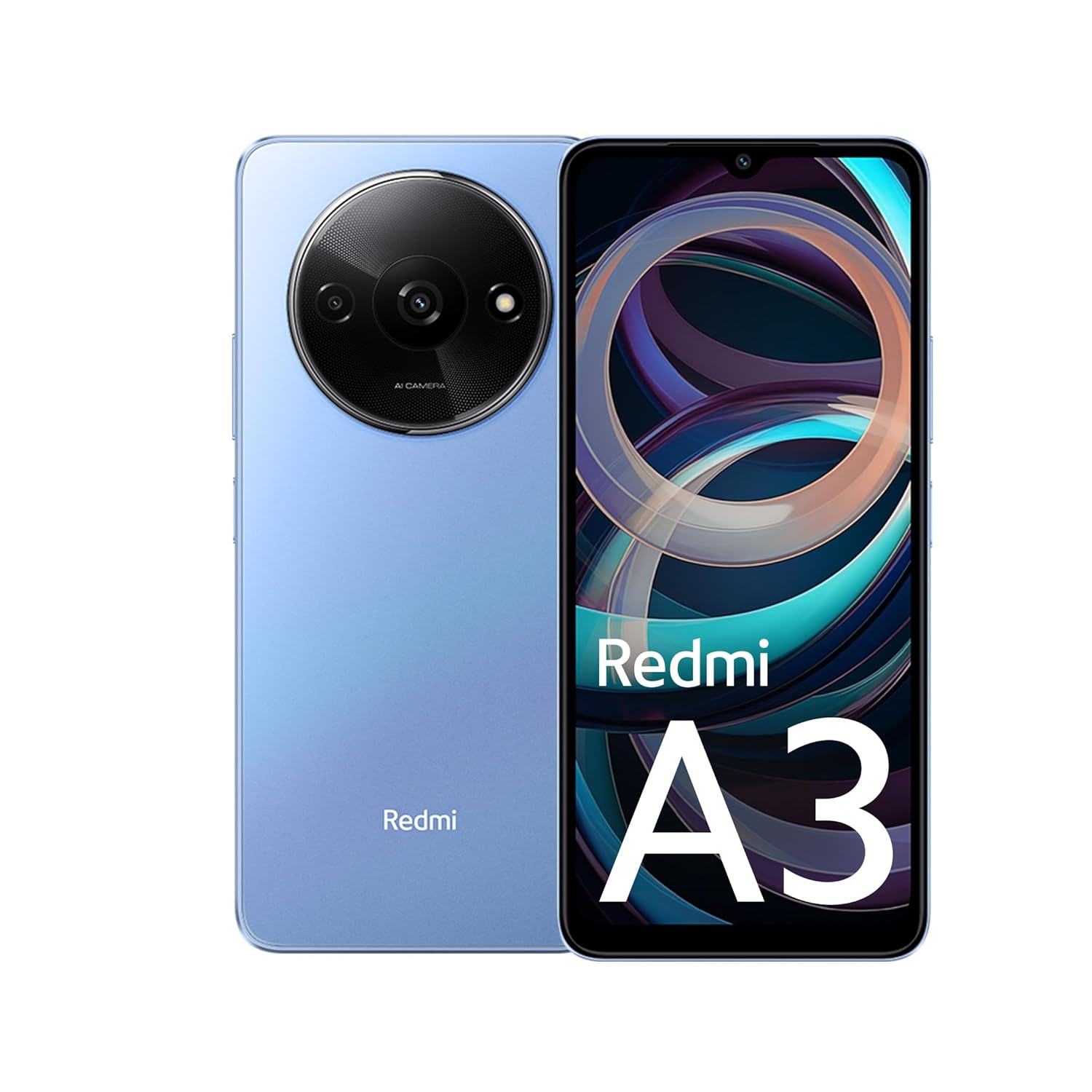 Redmi A3 (Lake Blue, 6GB RAM, 128GB Storage) | Premium Redmi 13C 5G