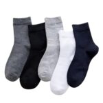 SJeware 12 Pairs Solid Cotton Ankle Length Socks