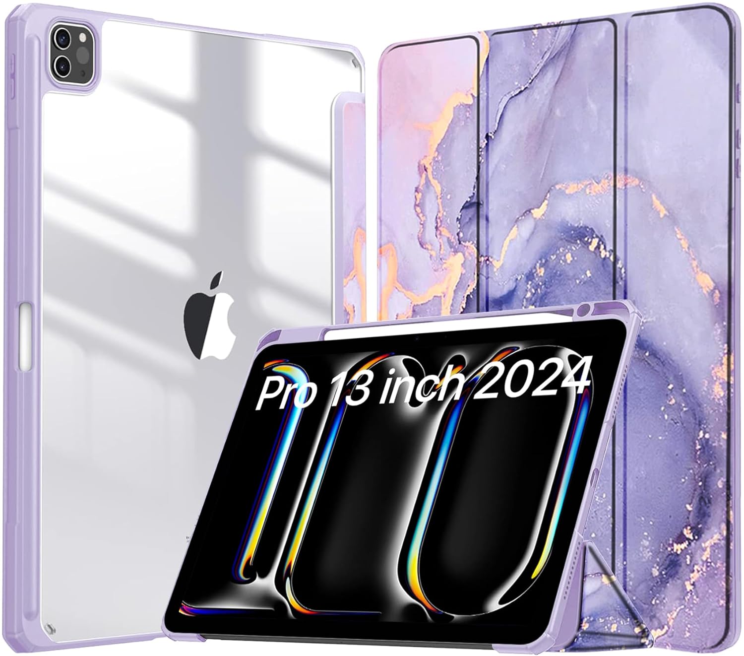 Robustrion for iPad Pro 13 inch M4 Cover Case (M4) 2024)