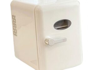 Avira 8 L Mini Fridge Portable Compact Refrigerator (White)