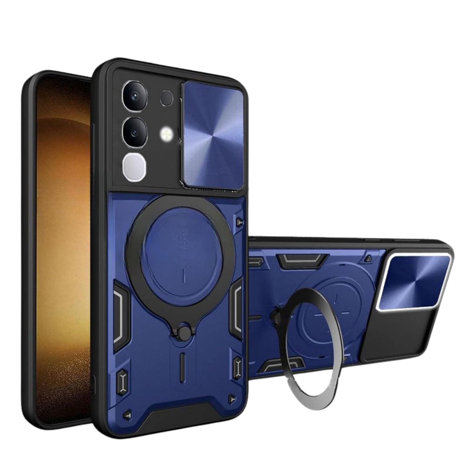 SPAZY CASE® Vivo T4x 5G / iQOO Z10x 5G Back iQOO Z10x 5G