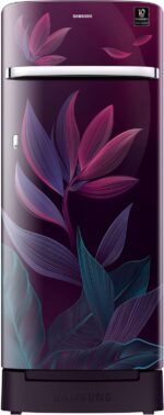 Samsung 183 L 4 Star Digital Inverter Direct-Cool Single Door Refrigerator (Red)