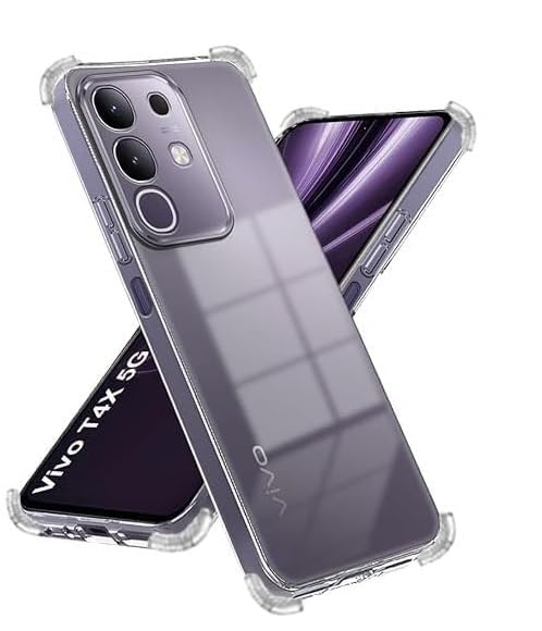 SkyTree Solid Shock Proof Bumper Hybrid Edge to Edge Protective iQOO Z10x 5G