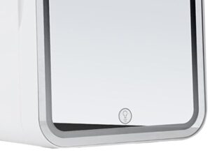 Avira 8 L Mini Fridge Portable Compact Refrigerator (White)