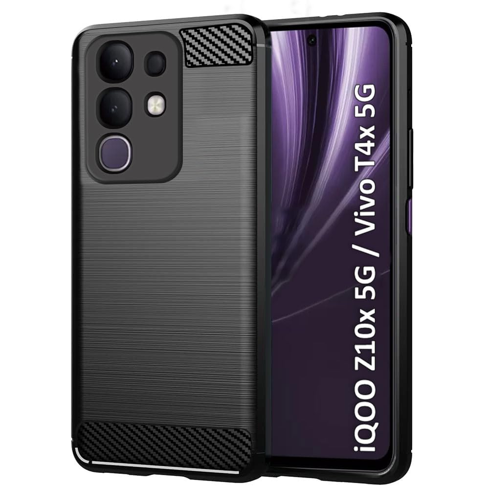 TheGiftKart Rugged Shockproof Back Cover Case for iQOO Z10x 5G iQOO Z10x 5G