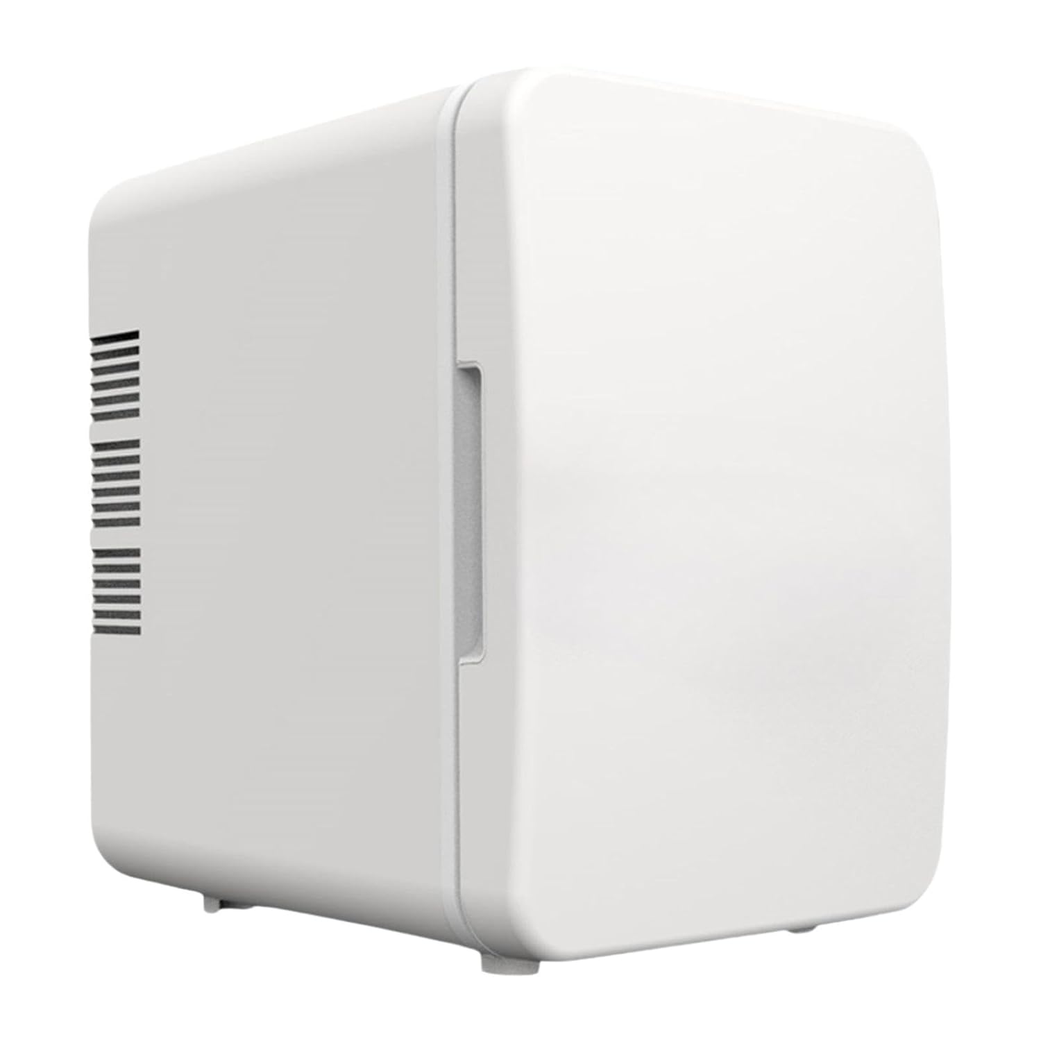 UJEAVETTE Mini Fridge Single Door Multiuse Beverage Refrigerator for Desk Avira 8 L Mini Fridge Portable Compact Refrigerator (White)