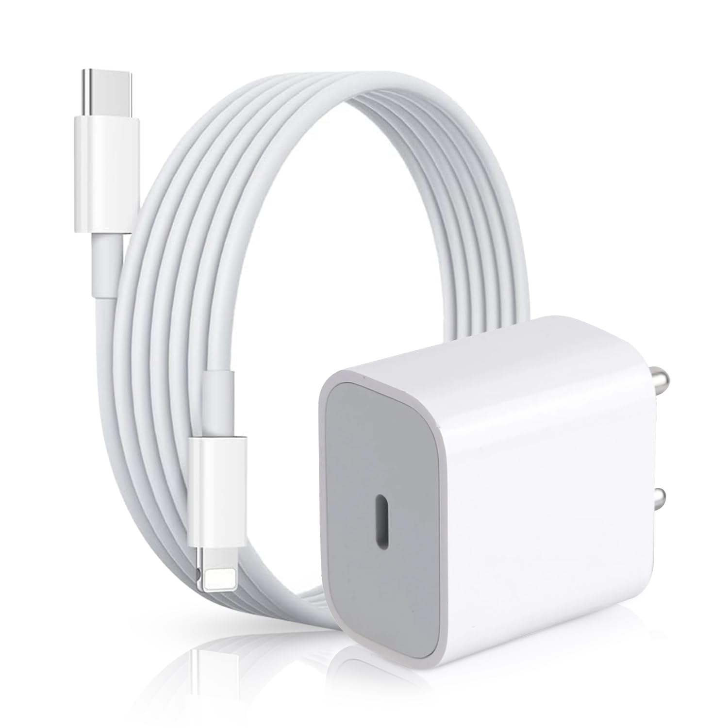 UNIGEN® 20W PD 3.0 Fast Charger Adapter with 1-Meter Type-C Apple 20W USB-C Power Adapter