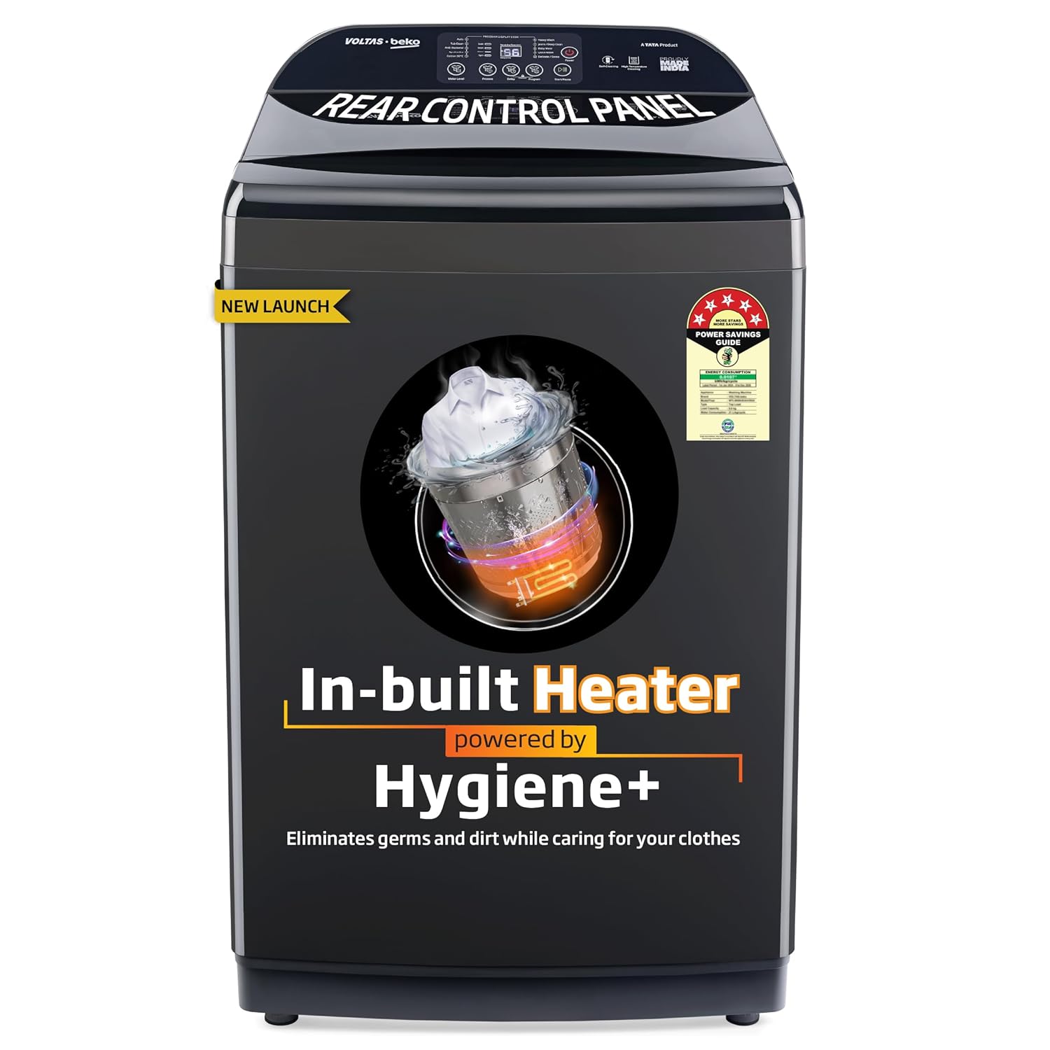 Voltas Beko, A Tata Product 11 Kg 5 Star Fully-Automatic Voltas Beko 7 Kg 5 Star Eco Wash Top Load Washing Machine