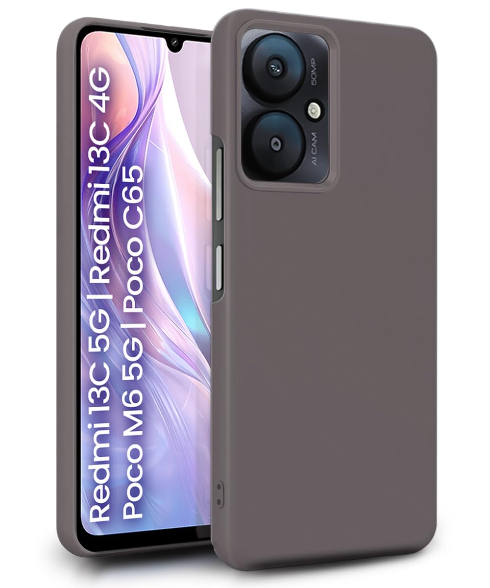 WOW IMAGINE Slim Frameless Back Cover for Mi Redmi 13C Redmi 13C 5G