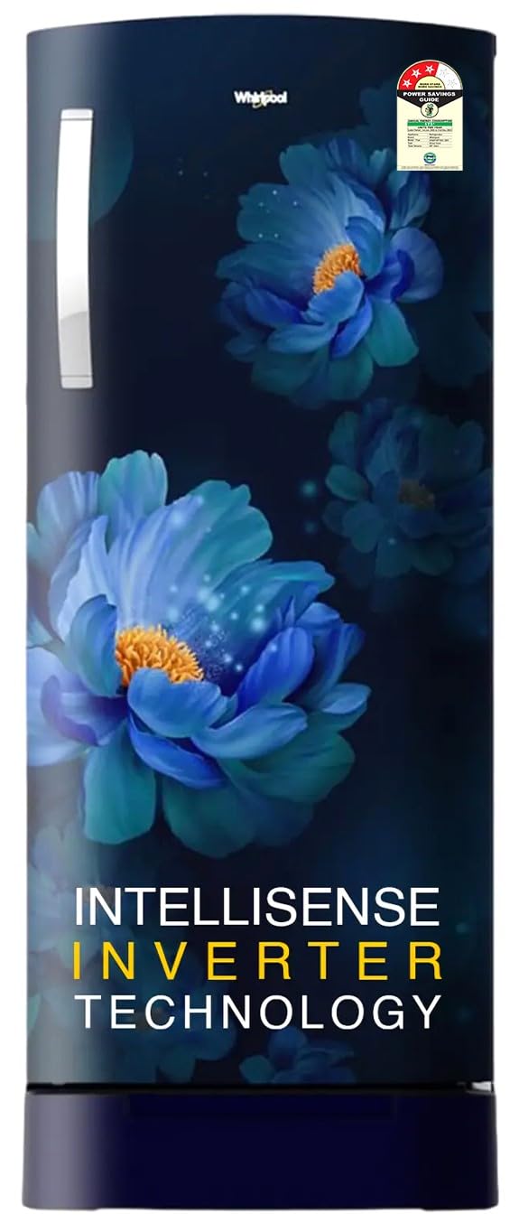 Whirlpool 207 L 3 Star Icemagic Pro Inverter Direct-Cool Single Whirlpool 235 L Frost Free Triple-Door Refrigerator (ProttOn Roy Radiant Steel