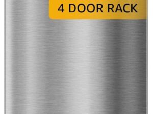 LG 242 L 3 Star Smart Inverter Frost-Free Double Door Refrigerator (Shiny Steel)