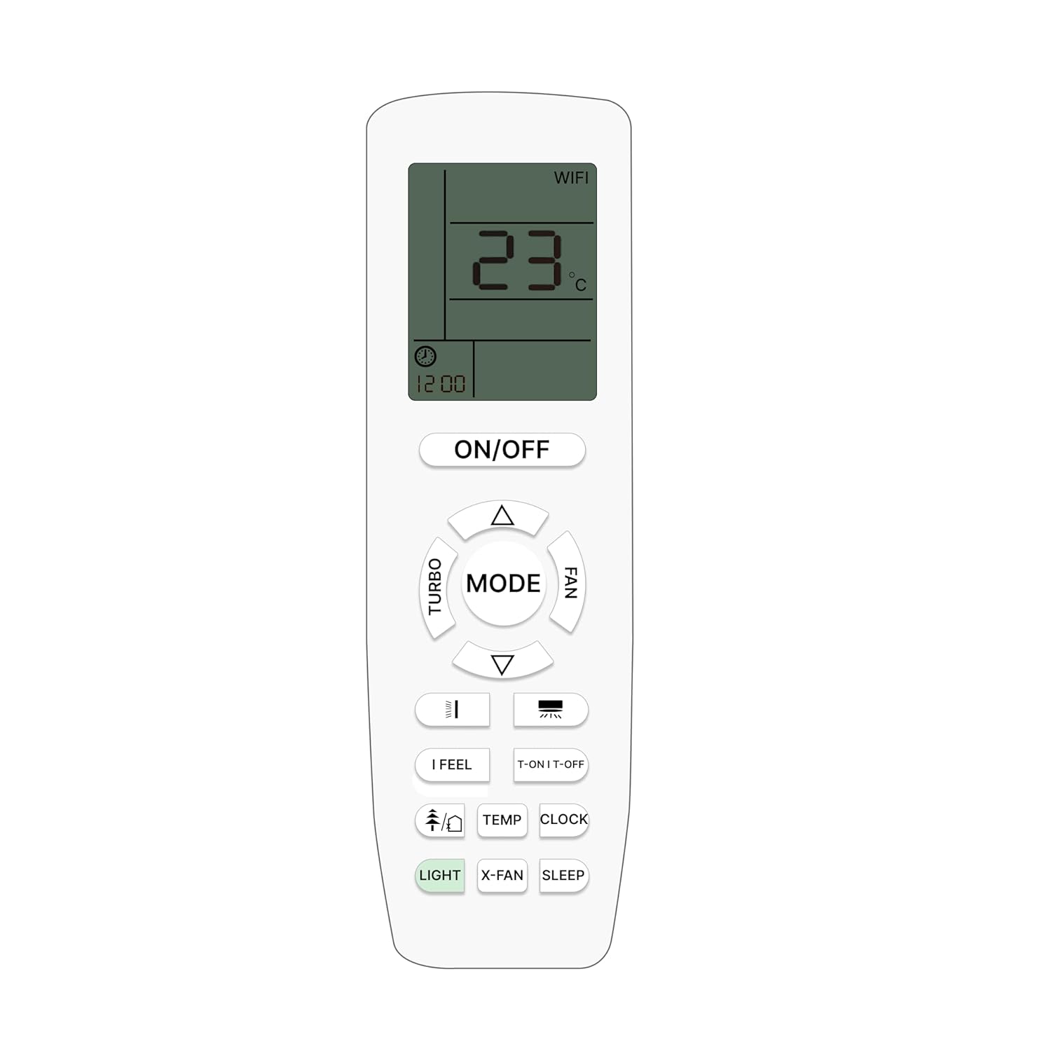 ZIEVA Compatible with Onida AC Remote Replacement for 1, 1.5, Window Air Conditioner #1 bestseller