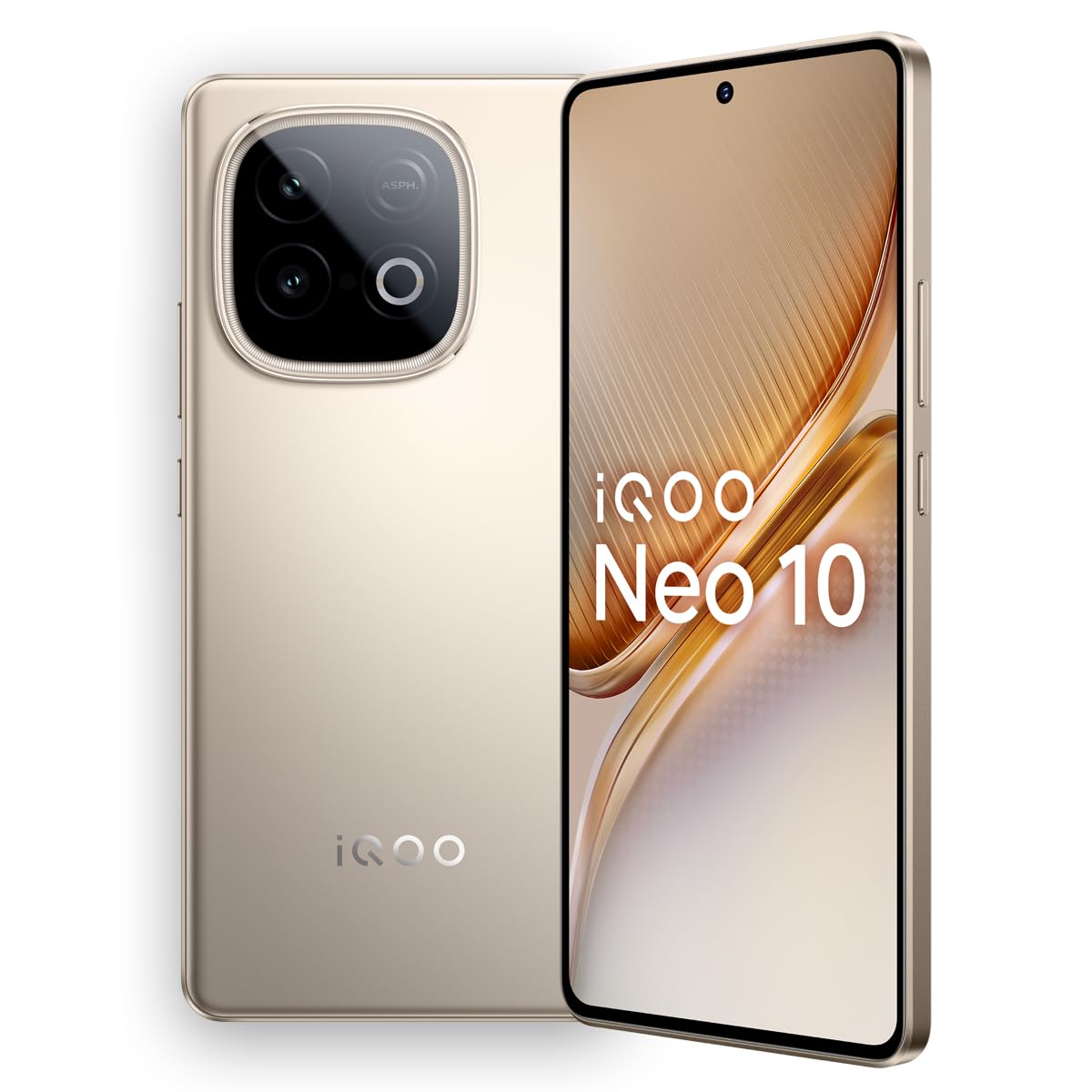 iQOO Neo 10 (Titanium Chrome, 12GB RAM, 256GB Storage) | iQOO Neo 10