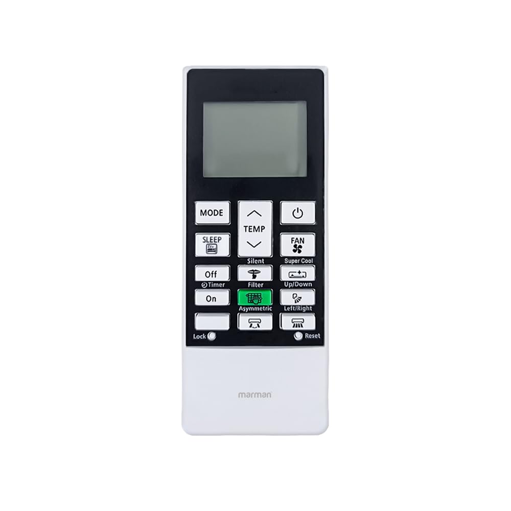marman® Compatible with Hitachi AC Remote Control Model 168F Suitable Window Air Conditioner #2 bestseller