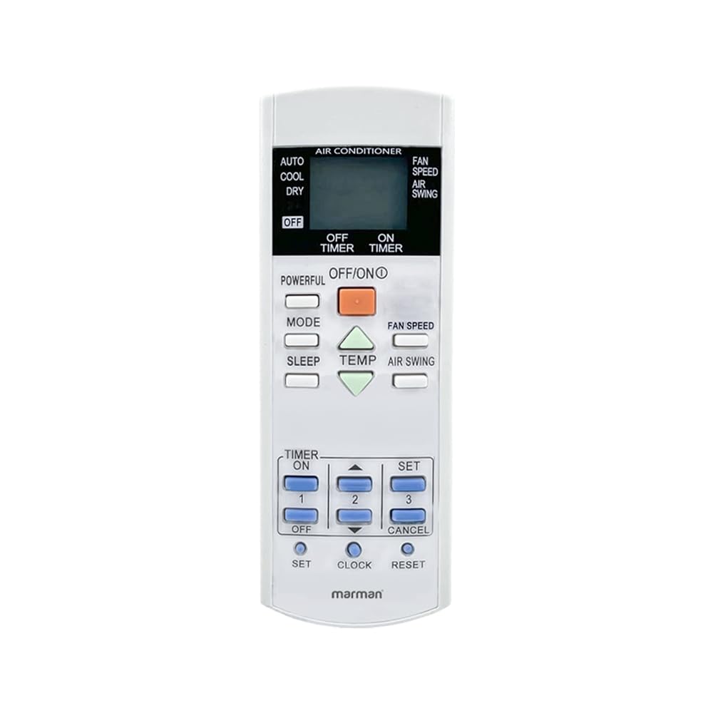 marman® Compatible with Panasonic Air Conditioner Remote Control Model 29C Window Air Conditioner #1 bestseller