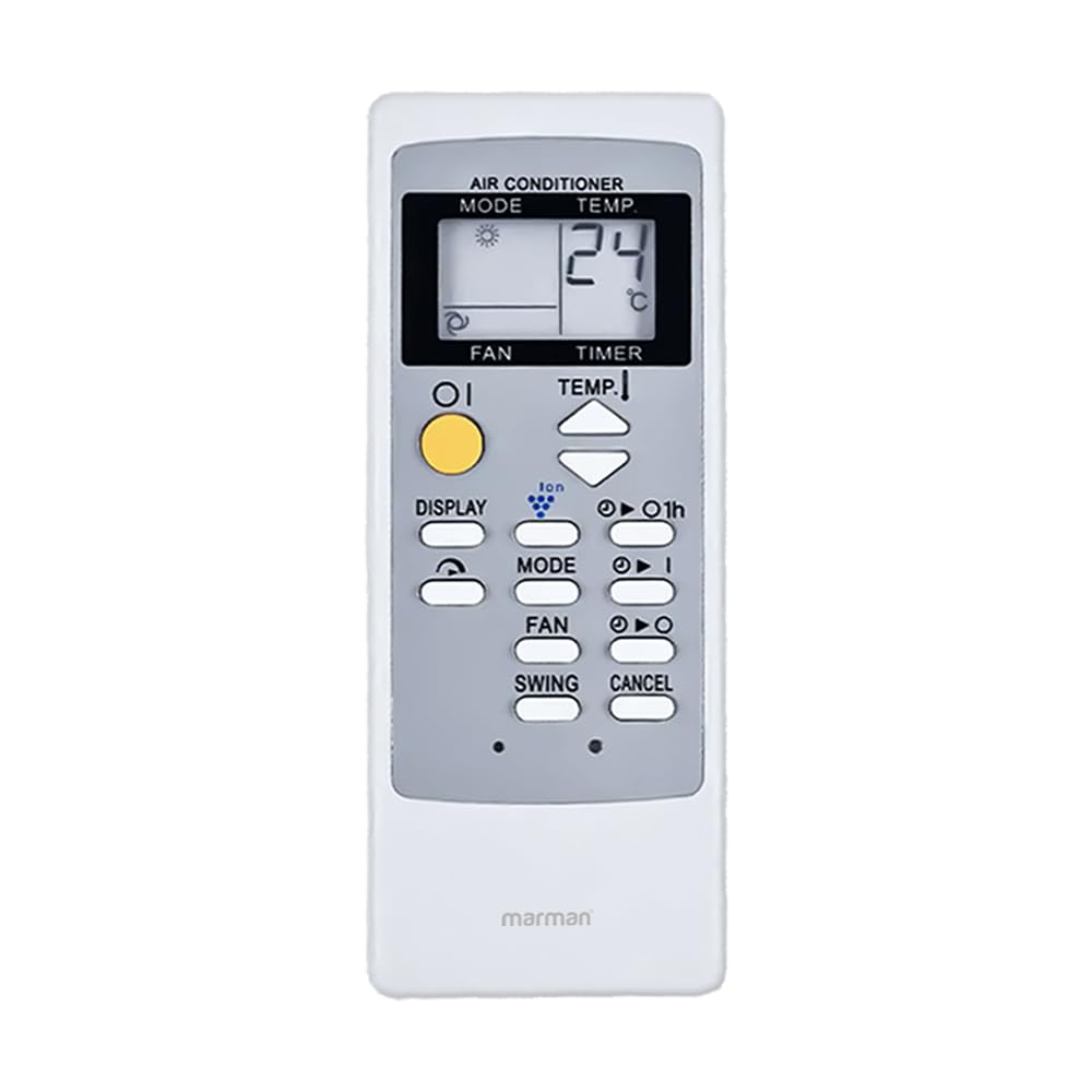 marman® Compatible with Sharp AC Remote Original Model 76 Suitable Window Air Conditioner #1 bestseller