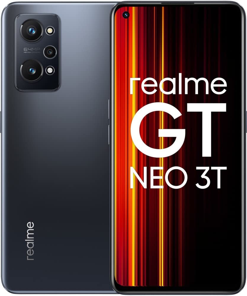 realme GT NEO 3T (Shade Black, 8GB+128GB) Qualcomm Snapdragon 870 iQOO Neo 10