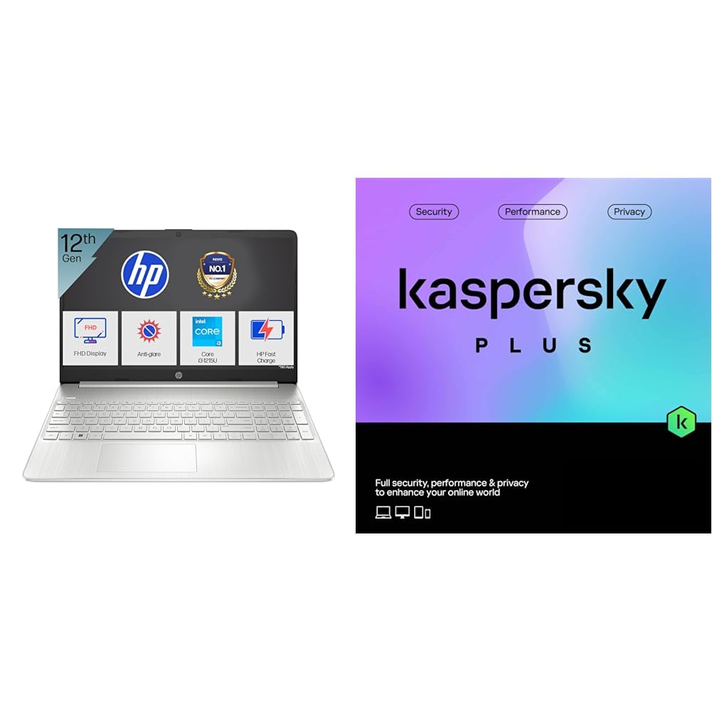 HP 15s, 12th Gen Intel Core i3-1215U (8GB DDR4, 512GB HP 15 Ryzen 3 7320U (8GB