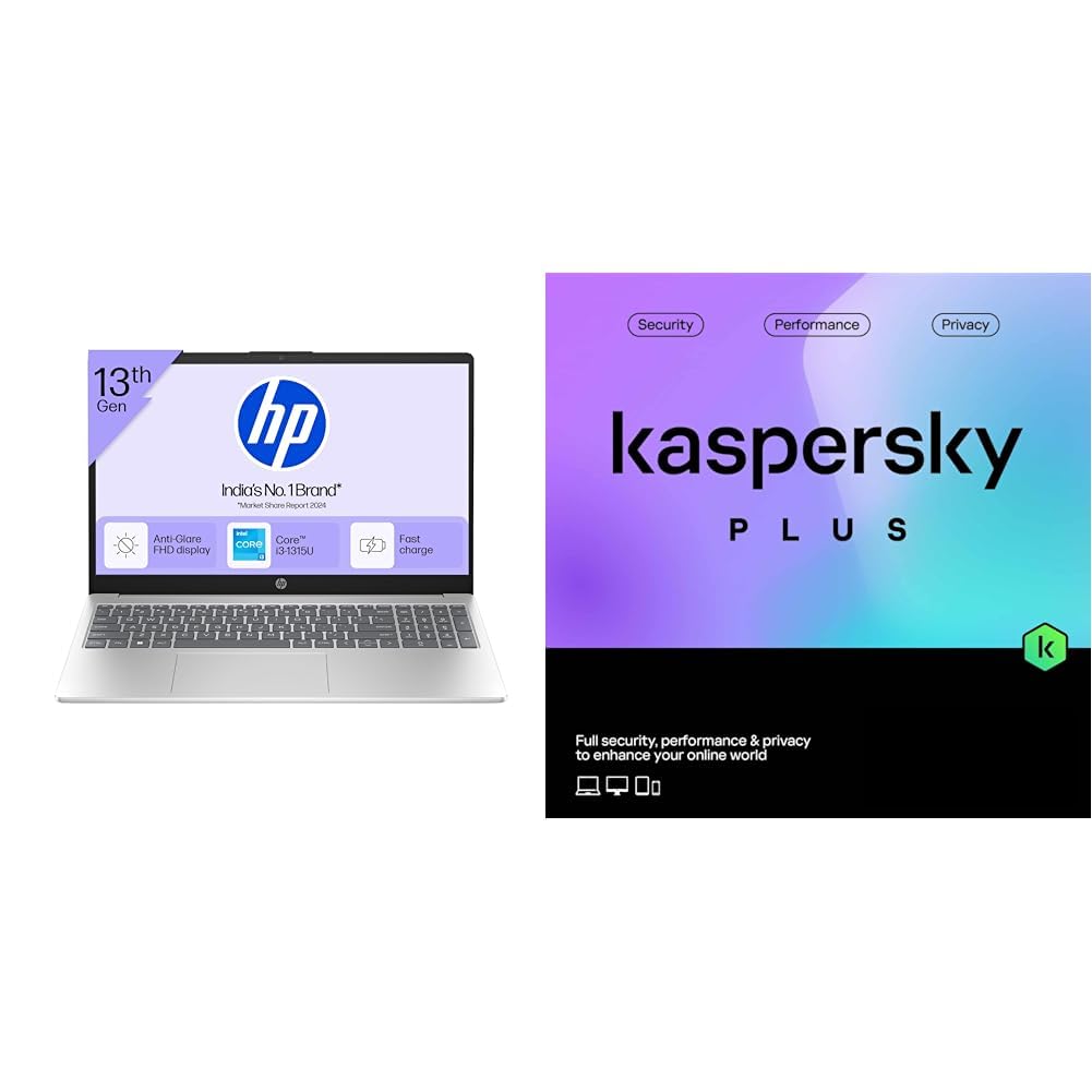 HP 15 (2025) Intel Core i3 13th Gen 1315U - HP 15 Ryzen 3 7320U (8GB