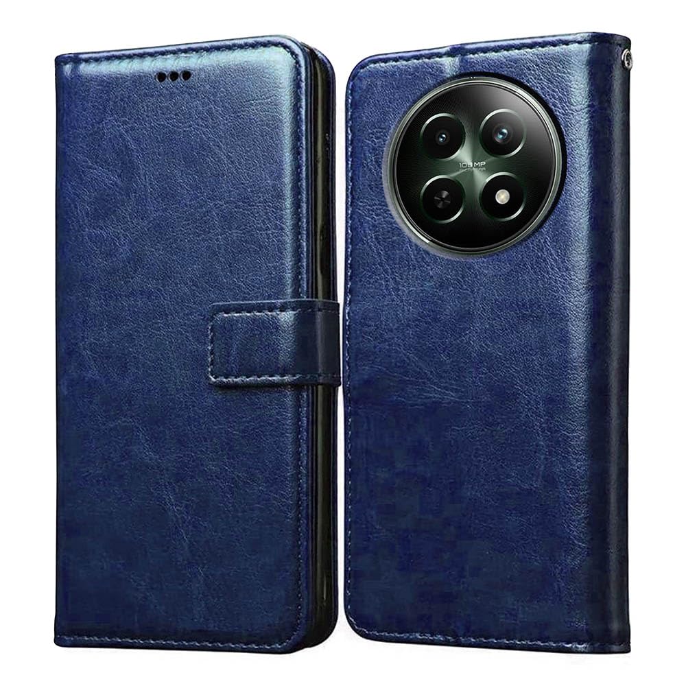 Amazon Brand - Solimo Flip Leather Mobile Cover (Soft & realme NARZO N65 5G