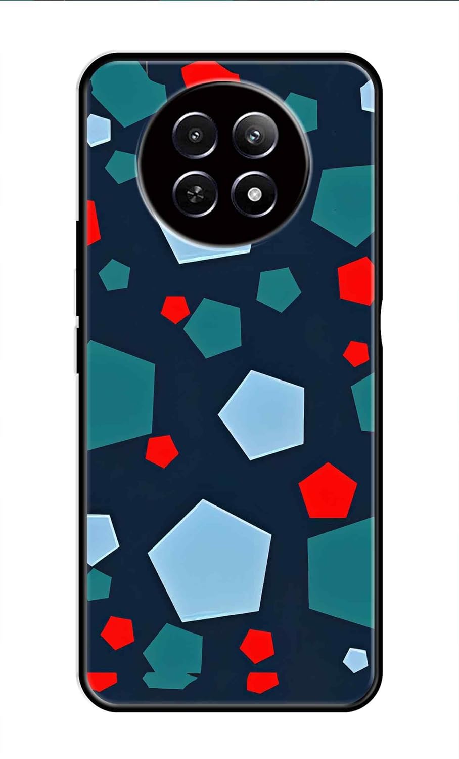 Metal TPU Printed Back Cover for Realme Narzo N65 5G realme NARZO N65 5G