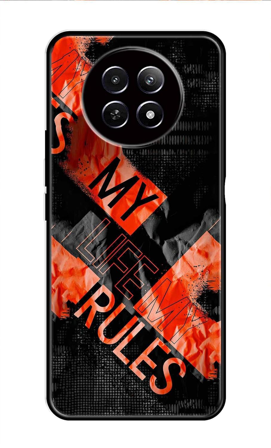 Metal TPU Printed Back Cover for Realme Narzo N65 5G realme NARZO N65 5G