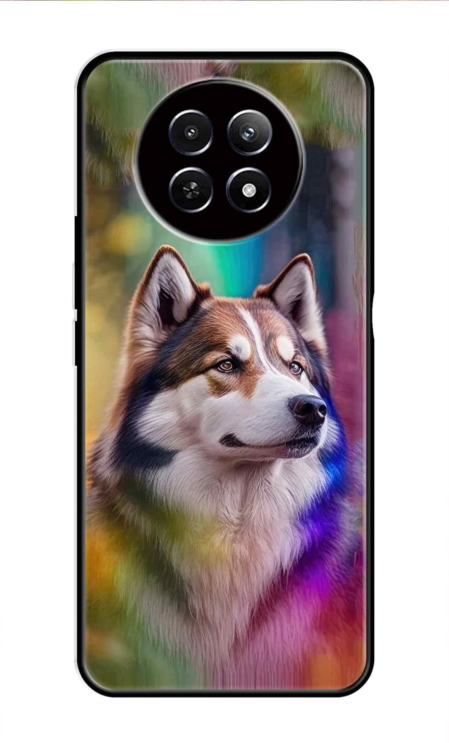 Metal TPU Printed Back Cover for Realme Narzo N65 5G realme NARZO N65 5G
