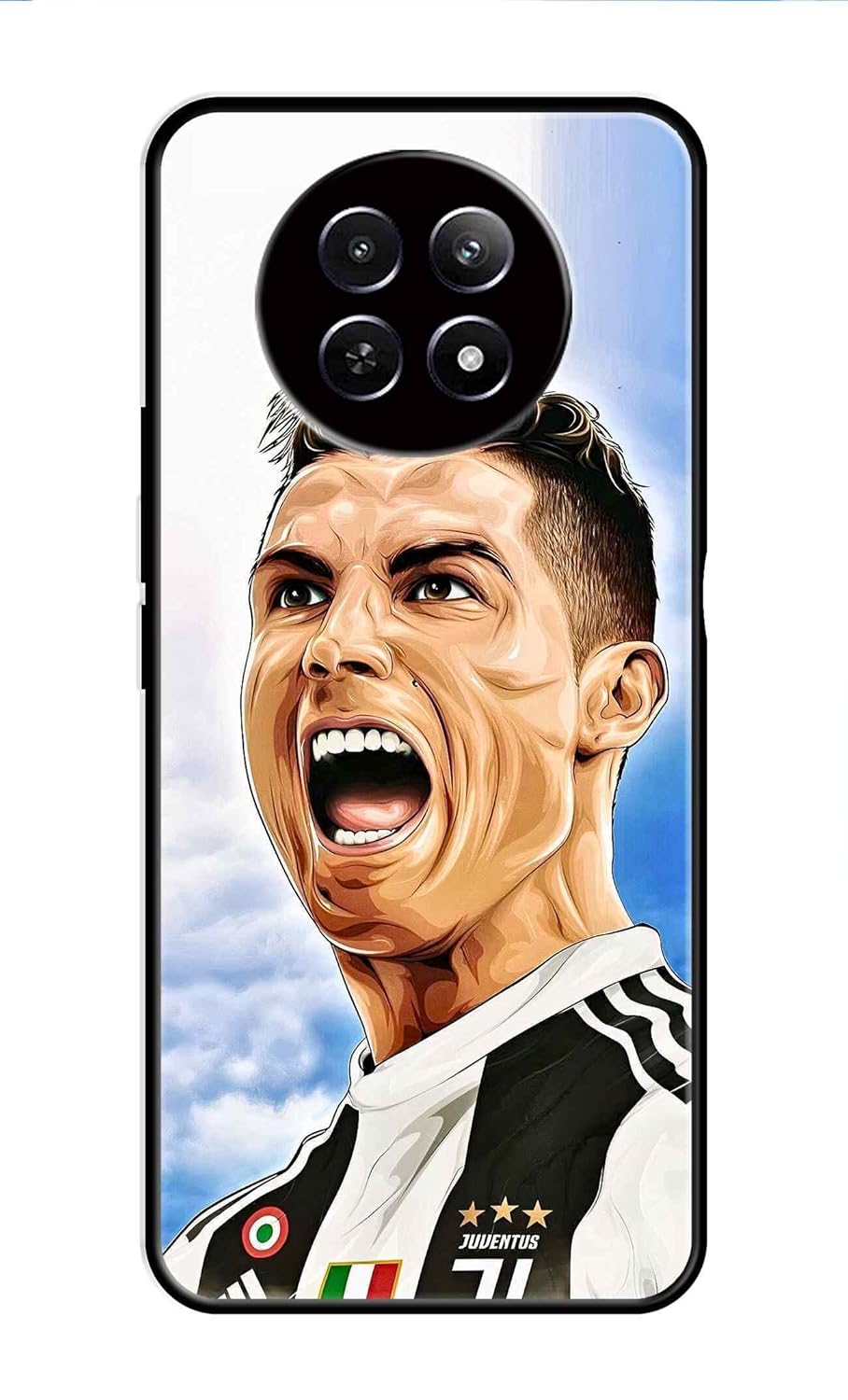 Metal TPU Printed Back Cover for Realme Narzo N65 5G realme NARZO N65 5G