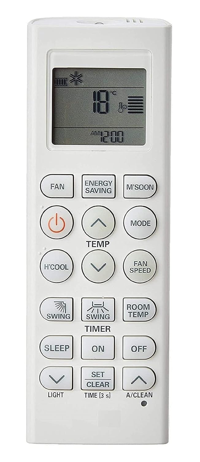 5 Years Warranty AC Remote Compatible for LG Split/Inverter AC 1.5 Ton Air Conditioner #5 bestseller