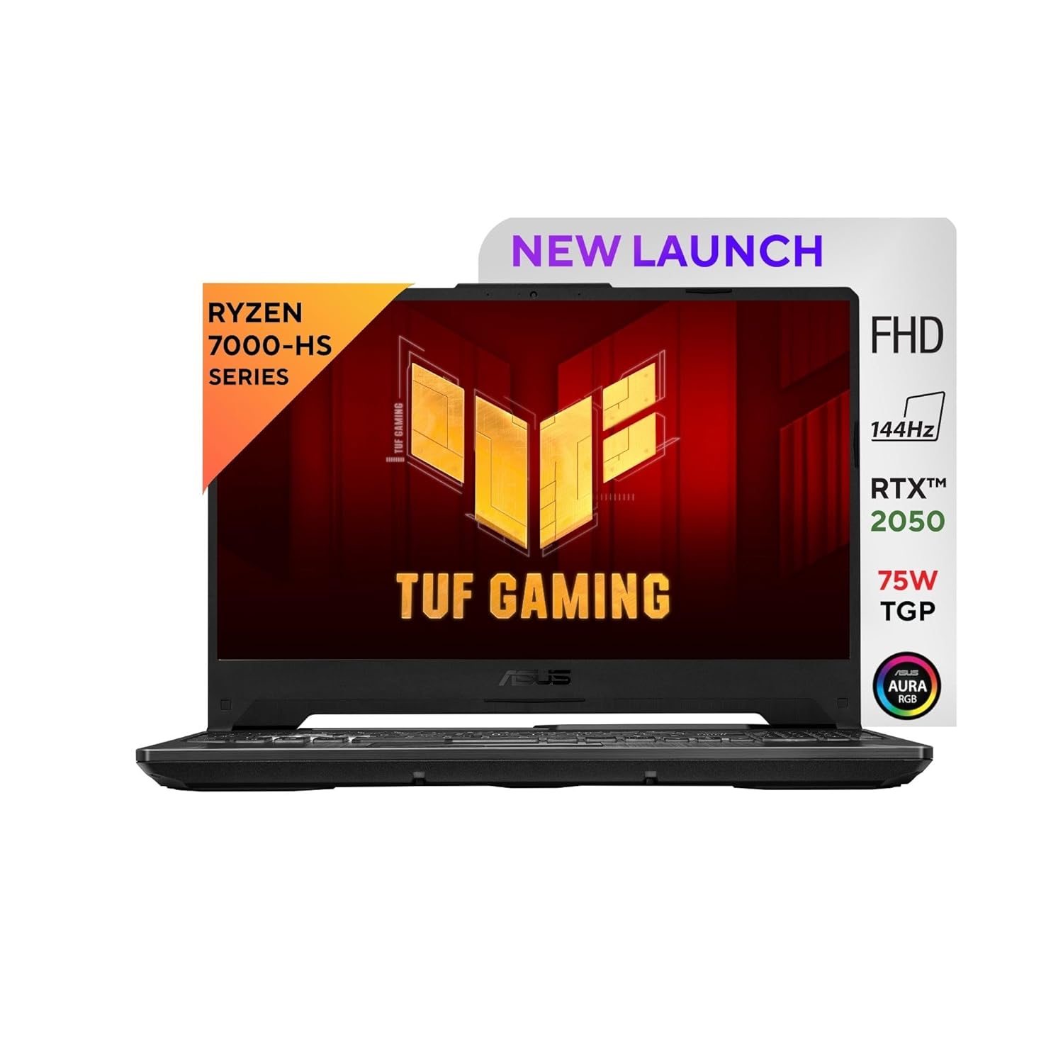 ASUS TUF Gaming A15, AMD Ryzen 7 7435HS, 15.6" FHD RTX 2050