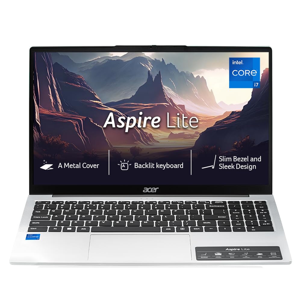 Acer Aspire Lite,13th Gen, Intel Core i5-13420H Processor, 16 GB ASUS Vivobook 15 (13th Gen Core i5-13420H