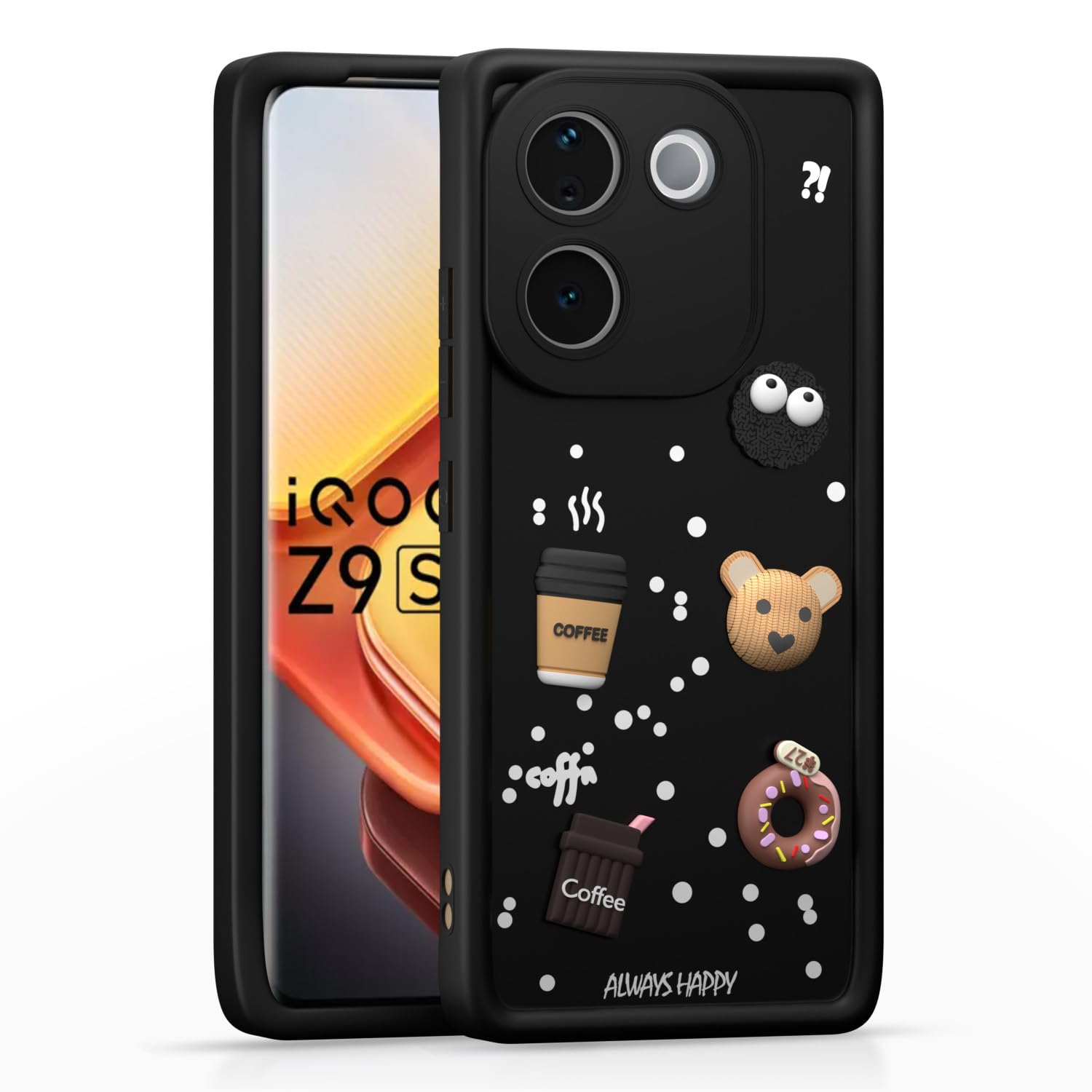 Amazon Basics Back Cover for Vivo T3 Pro 5G / iQOO Z9s 5G