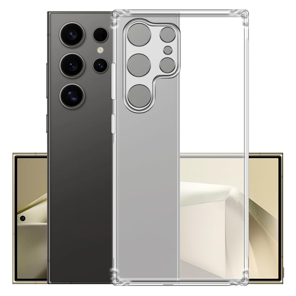 Amazon Brand-Solimo Anti Dust Plug Mobile Cover (Soft & Flexible Samsung Galaxy S24 5G