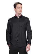 CVC Men’s Poly Satin Silk Full Sleeve Shirt
