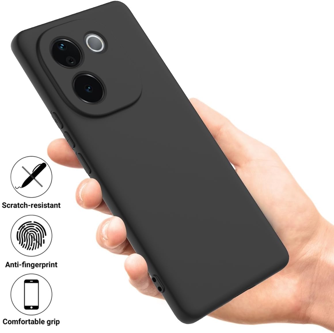 DIZORO Compatible with iQOO Z9s Pro 5G / Vivo T3 iQOO Z9s 5G