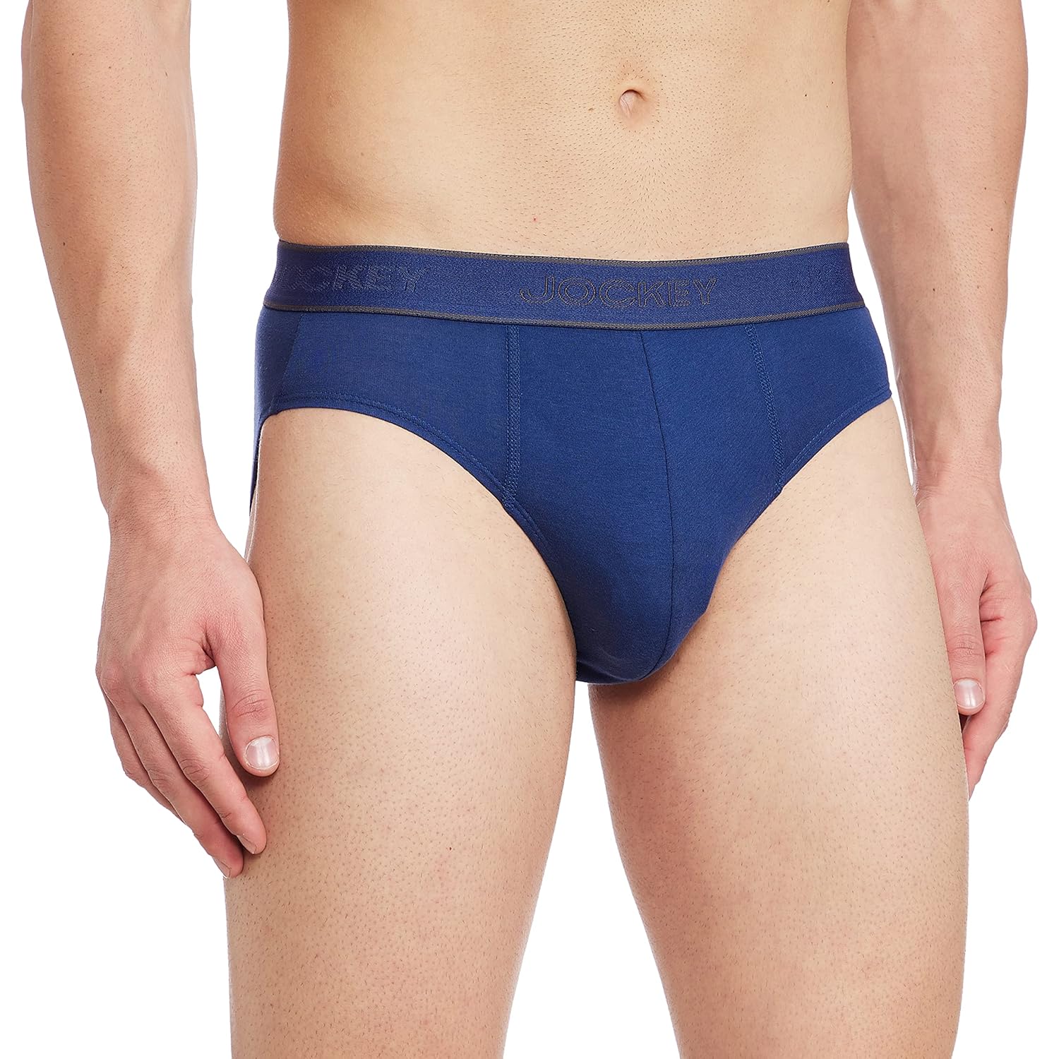 Jockey Men's Cotton Square Cut Brief (Pack of 2) (27351_Estate Jockey Men’s Super Combed Cotton Briefs
